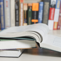 close-up-books-near-bookcase